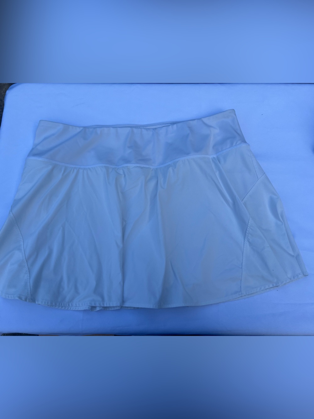 Avia White Skater Athletic Skirt